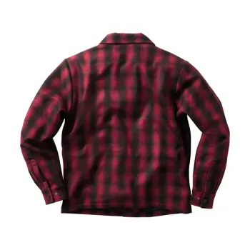 cafe 4 racer - WCC Wool lined Plaidshirt red/black - WEST COAST CHOPPERS Shirts 