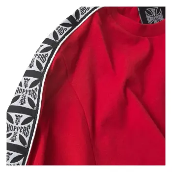 cafe 4 racer - WCC Taped longsleeve red - WEST COAST CHOPPERS Shirts 