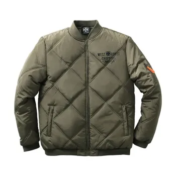 cafe 4 racer - MA-1 hooded bomber jack black - Army Surplus Jackets 