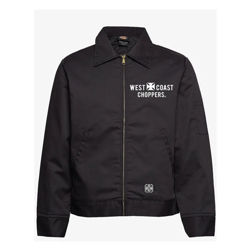 cafe 4 racer - WCC Lined Block work jacket black - WEST COAST CHOPPERS Jackets 
