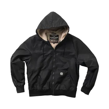 cafe 4 racer - Bunda WCC BFU Sherpa Nylon černá - WEST COAST CHOPPERS Bundy 