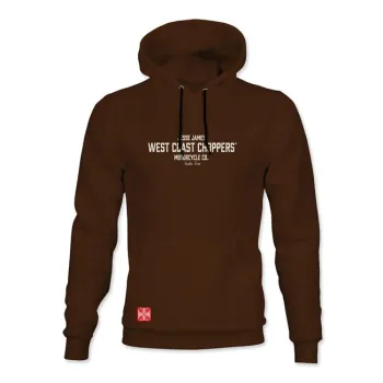 WCC Austin mikina s kapucňou hnedá