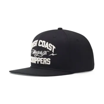cafe 4 racer - Roeg Texas flatpanel cap black - ROEG Caps 