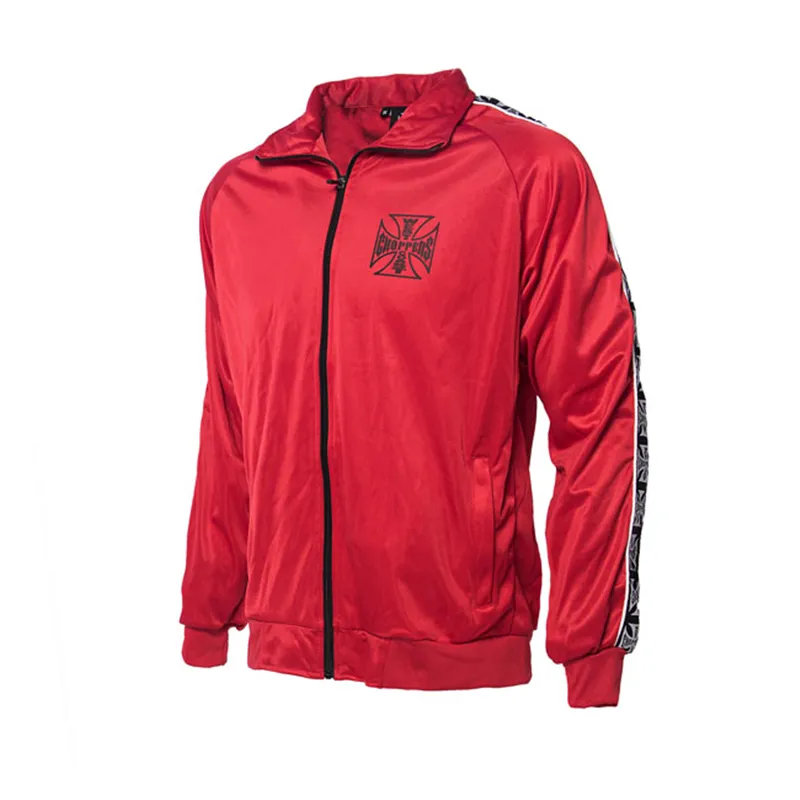 cafe 4 racer - WCC OG Tracksuit jacket red - WEST COAST CHOPPERS Jackets 