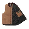 cafe 4 racer - WCC Heavy Duty Work vest frontier brown  - WEST COAST CHOPPERS Vests 