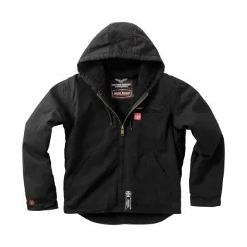 cafe 4 racer - Lumbershell jacket black/olive - Army Surplus Jackets 