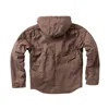 cafe 4 racer - WCC Sherpa lined canvas work jacket frontier brown - WEST COAST CHOPPERS Jackets 