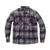 cafe 4 racer - WCC Rigid Flannel shirt grey - WEST COAST CHOPPERS Tričká 