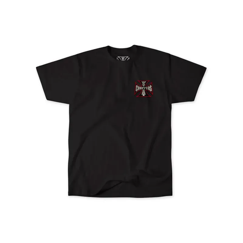 cafe 4 racer - WCC Not Doing It Your Way t-shirt black - WEST COAST CHOPPERS Trička 