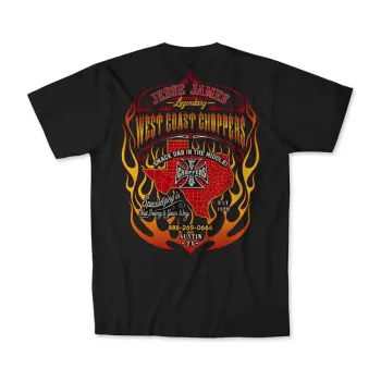 cafe 4 racer - WCC Not Doing It Your Way t-shirt black - WEST COAST CHOPPERS Trička 