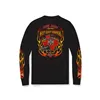 cafe 4 racer - WCC Not Doing It Your Way long sleeve black - WEST COAST CHOPPERS Trička 