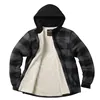 cafe 4 racer - WCC Hell Bent Flannel jacket charcoal/black - WEST COAST CHOPPERS Bundy 