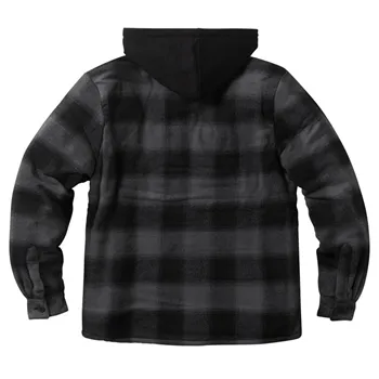 WCC Hell Bent Flannel jacket charcoal/black