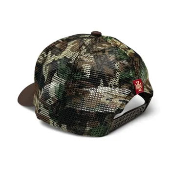 cafe 4 racer - WCC Hunter Trucker cap brown/camo - WEST COAST CHOPPERS Caps 