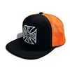 cafe 4 racer - WCC OG Flatbill cap black/orange - WEST COAST CHOPPERS Šiltovka 