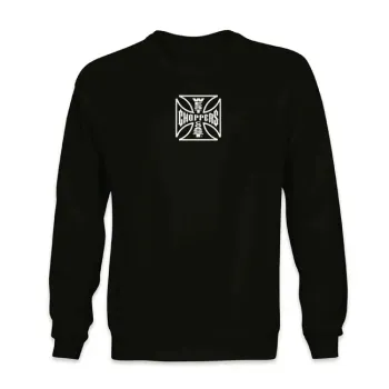cafe 4 racer - WCC Parts sweatshirt black - WEST COAST CHOPPERS Mikina 