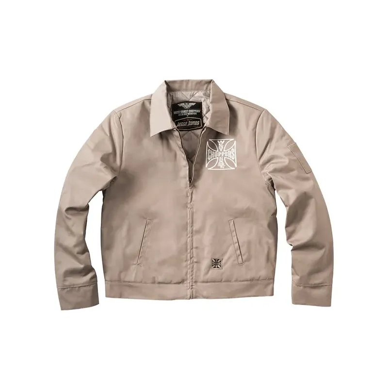 cafe 4 racer - WCC OG lined workjacket sand - WEST COAST CHOPPERS Bundy 