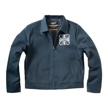 cafe 4 racer - Holy Freedom Definitive Flannel jacket red - HOLY FREEDOM Jackets 