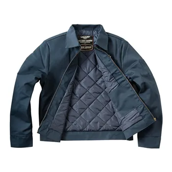 cafe 4 racer - WCC OG lined workjacket navy - WEST COAST CHOPPERS Bundy 