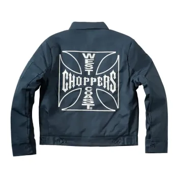 cafe 4 racer - WCC OG lined workjacket navy - WEST COAST CHOPPERS Bundy 