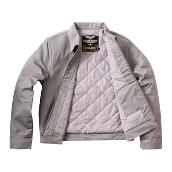 cafe 4 racer - WCC OG lined workjacket silver gray - WEST COAST CHOPPERS Jackets 