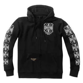cafe 4 racer - 13 1/2 Get to the Chopper hoodie - 13 1/2 Company Hoodies 