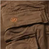 cafe 4 racer - WCC CFL Cargo shorts khaki brown - WEST COAST CHOPPERS Kraťasy 