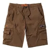 cafe 4 racer - WCC CFL Cargo shorts khaki brown - WEST COAST CHOPPERS Kraťasy 