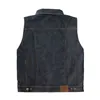 cafe 4 racer - WCC x 13 1/2 Dominator RAW denim riding vest - WEST COAST CHOPPERS Vesty 