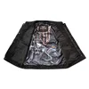 cafe 4 racer - WCC x 13 1/2 Dominator black canvas riding vest - WEST COAST CHOPPERS Vesty 