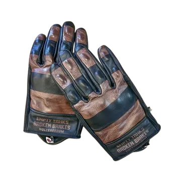 cafe 4 racer - By City Nova gloves black - By City Gloves 
