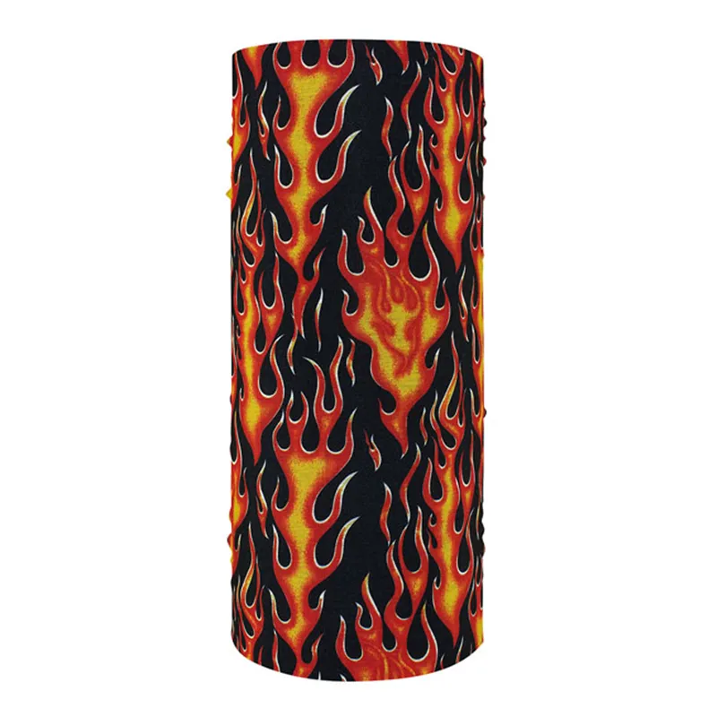 cafe 4 racer - ZANheadgear Motley Tube polyester classic flames - Zan headgear Nákrčníky & šatky 