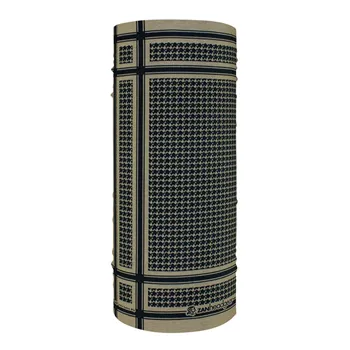 ZANheadgear Motley Tube polyester houndstooth coyote tan