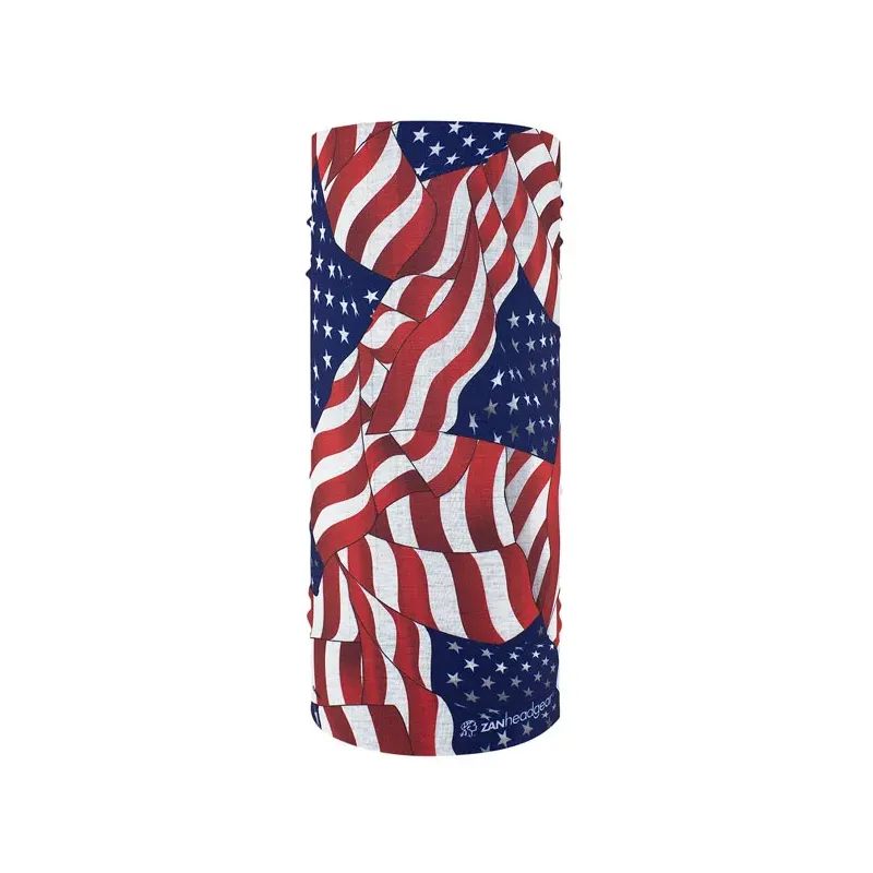 cafe 4 racer - ZANheadgear Motley Tube polyester wavy american flag - Zan headgear Tunnels & masks & Tubes 