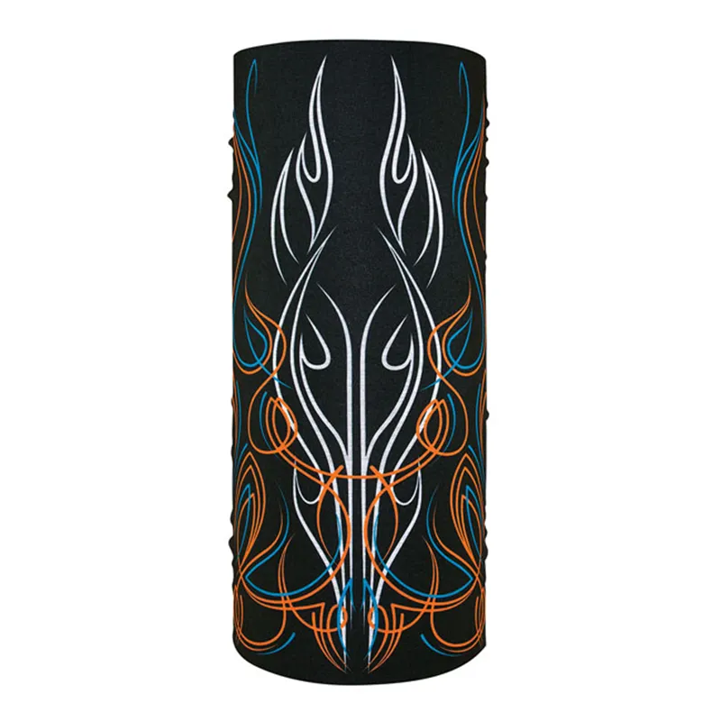 cafe 4 racer - ZANheadgear Motley Tube polyesterový pruhovaný plameň - Zan headgear Nákrčníky & šátky 