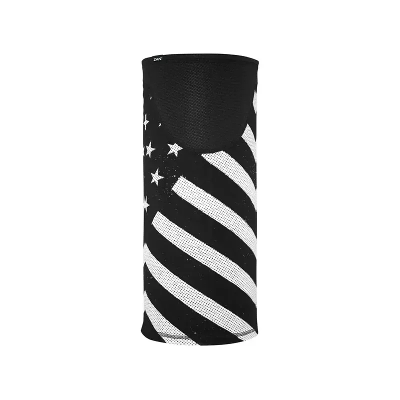 cafe 4 racer - ZANheadgear Motley Tub windproof black & white flag - Zan headgear Tunnels & masks & Tubes 