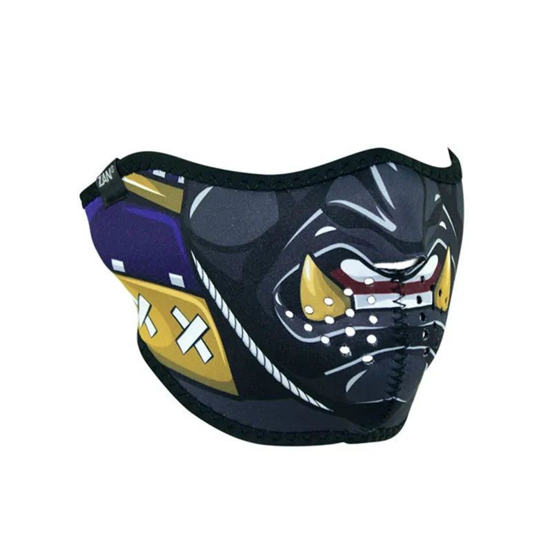 cafe 4 racer - ZANheadgear Half Mask neoprene samurai - Zan headgear Tunnels & masks & Tubes 