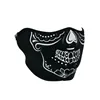 cafe 4 racer - ZANheadgear Half Mask neoprene calavera glow in the dark - Zan headgear Tunnels & masks & Tubes 