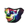 cafe 4 racer - ZANheadgear Half Mask neoprene electric skull - Zan headgear Tunnels & masks & Tubes 