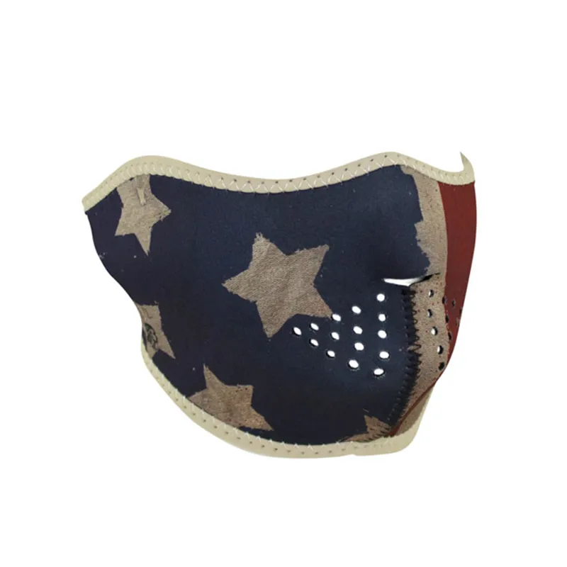 cafe 4 racer - ZANheadgear Polomaska neoprén patriot - Zan headgear Nákrčníky & šatky 