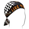 cafe 4 racer - ZANheadgear Flydanna® Bavlněný Ride to Live - Zan headgear Nákrčníky & šátky 