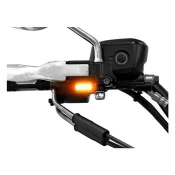 cafe 4 racer - Zieger Below bar LED turnsignals  2, black - Zieger Handlebar indicators 