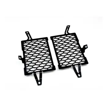 cafe 4 racer - Zieger radiator cover  1 black - Zieger Frame body parts 