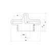 cafe 4 racer - Zieger, under fender license plate bracket kit. Pro6 - Zieger License plate holders 