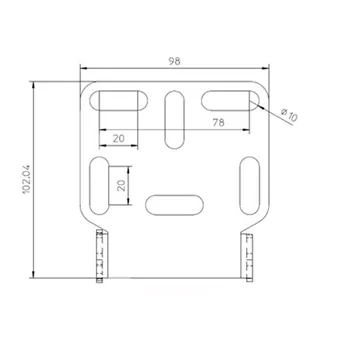 cafe 4 racer - Zieger, under fender license plate bracket kit. X-Line2 - Zieger License plate holders 