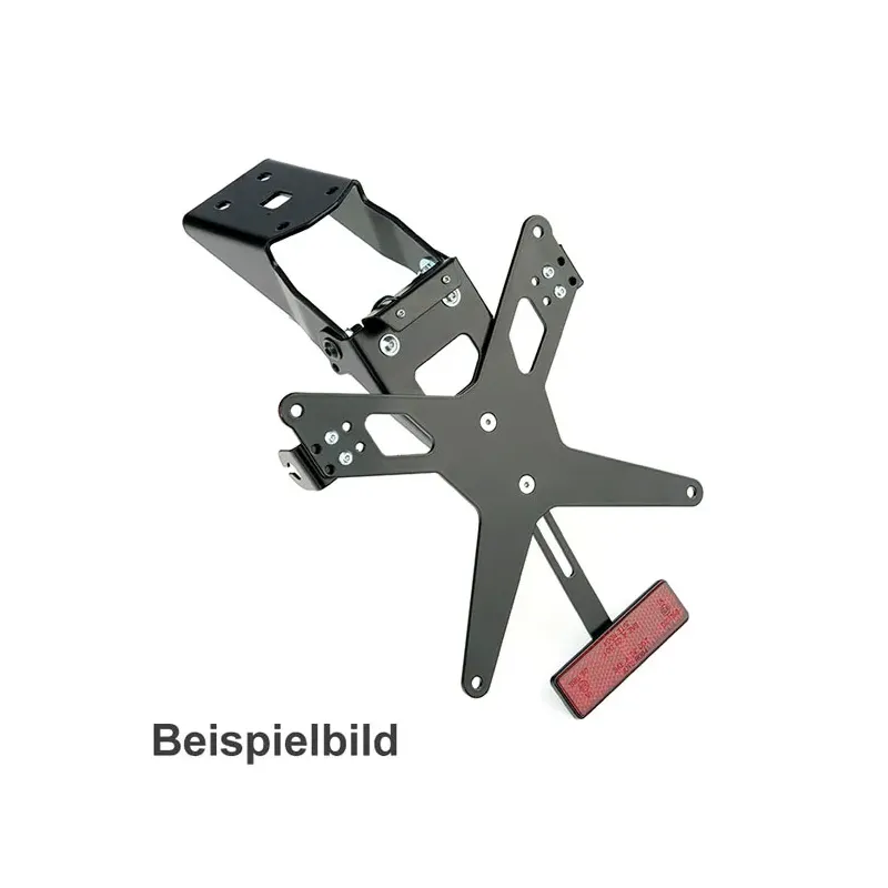 cafe 4 racer - Zieger, under fender license plate bracket kit. X-Line4 - Zieger License plate holders 