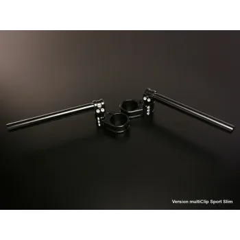 cafe 4 racer - ABM clip-on multiClip Sport Basic 22.2 mm - ABM Cafe Racer clip-ons 