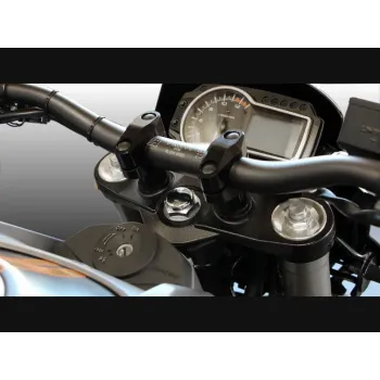 cafe 4 racer - ABM Posilovač řídítek Streetbike, typ 0439 černý - ABM Standardní řídítka  4054783013197