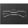 cafe 4 racer - ABM Handlebar Streetbar Booster, type 0420 strieborné - ABM Štandardné riaditká 4054783241576