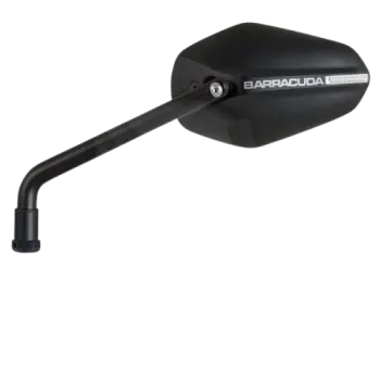 cafe 4 racer - Retro Round Rearview Side Mirrors - Black - Cafe4Racer Standard mirrors 